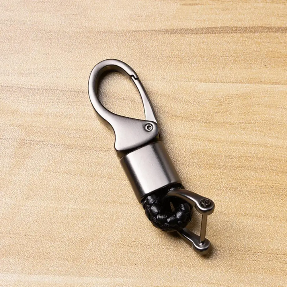 

Брелок для ключей с карабином, легкий металлический держатель для ключей, устойчивый к коррозии, прочный универсальный аксессуар для маленьких ключей