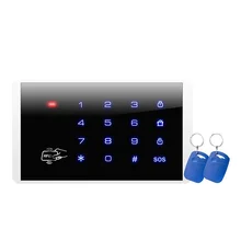 ZUIDID Wireless 433MHz RFID Touch Wireless Password Burglar Access Control System ASK Touch Keyboard Password Security Lock
ZUIDID Wireless 433MHz RFID Touch Wireless Password Burglar Access Control System ASK Touch Keyboard Password Security Lock