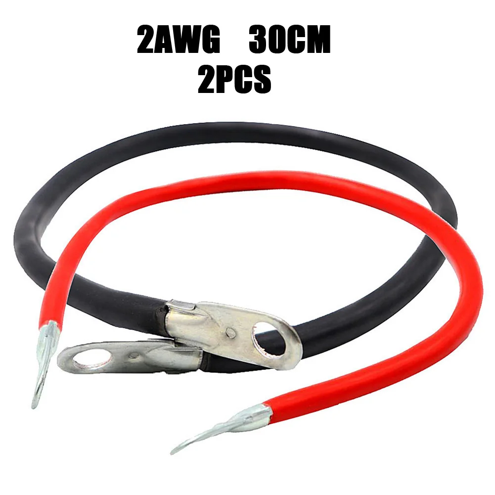 Universal 12V 2AWG Battery Connection Cable Copper Wire With Terminal For Car Battery Trucks, Boats, Replace Car Accessories
Universal 12V 2AWG Battery Connection Cable Copper Wire With Terminal For Car Battery Trucks, Boats, Replace Car Accessories