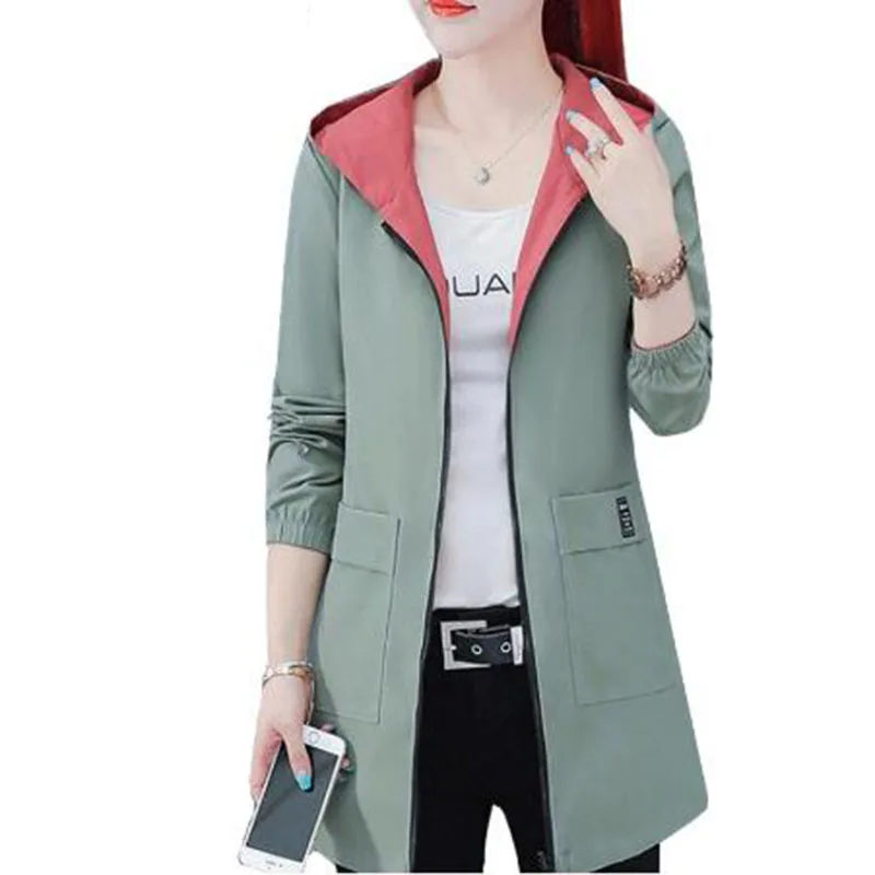 2023 New Spring Autumn Women Jacket Streetwear Hooded Coat Zippers Jackets Windbreakers Female Causal Outerwear 4XL
2023 New Spring Autumn Women Jacket Streetwear Hooded Coat Zippers Jackets Windbreakers Female Causal Outerwear 4XL