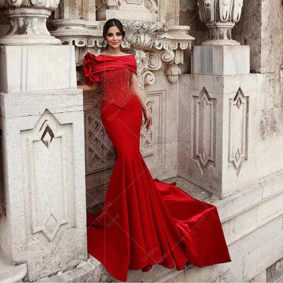 Luxury Mermaid Celebrity Evening Dresses Woman's Crystal Strapless Off The Shoulder Prom Gowns Formal Elegant Vestidos De Noche
Luxury Mermaid Celebrity Evening Dresses Woman's Crystal Strapless Off The Shoulder Prom Gowns Formal Elegant Vestidos De Noche