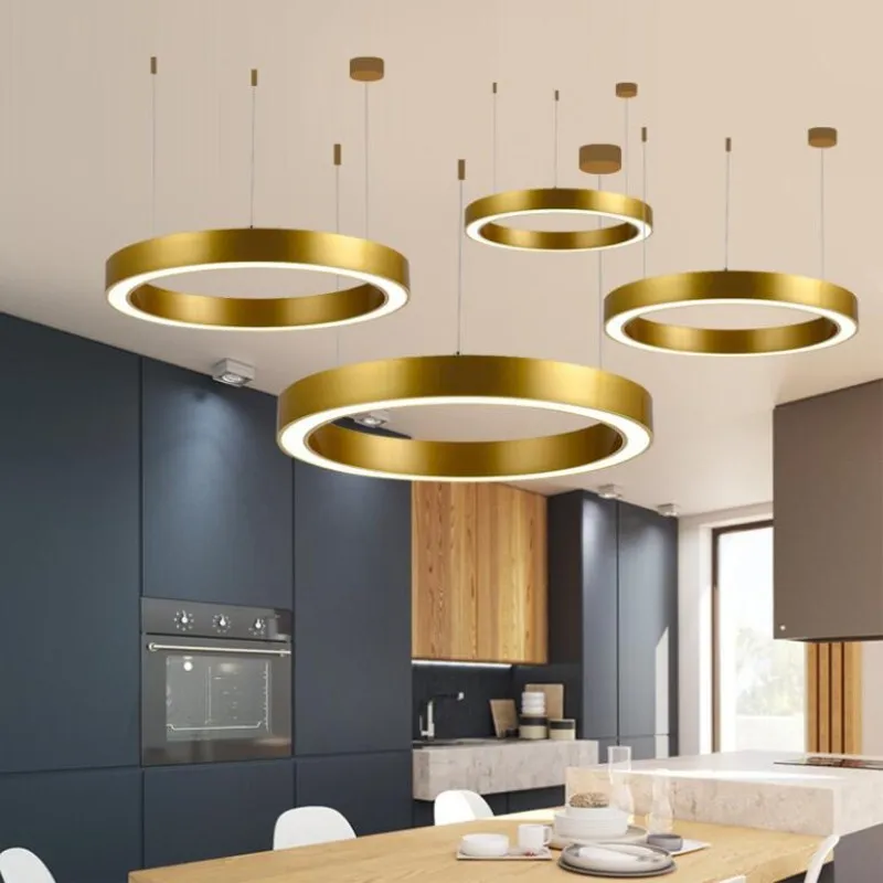 New Office Hanging Pendant Light Golden Ring Dining Table Pendant Lamp Led Modern Living Room Bedroom Home Decorative Lamp
New Office Hanging Pendant Light Golden Ring Dining Table Pendant Lamp Led Modern Living Room Bedroom Home Decorative Lamp