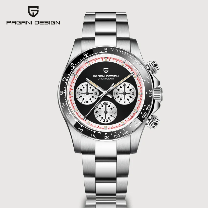 PAGANI DESIGN Men's Watches Luxury Quartz Wrist watch Men Retro Sports Chronograph Auto date Japan VK63 Sapphire glass Clock Man
PAGANI DESIGN Men's Watches Luxury Quartz Wrist watch Men Retro Sports Chronograph Auto date Japan VK63 Sapphire glass Clock Man