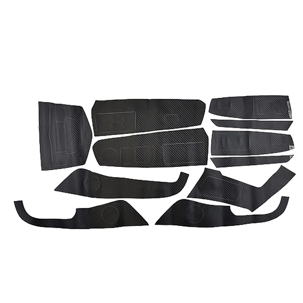 Stickers Car Interior Trim 28x Sunscreen Waterproof 28pcs Black Carbon Fiber Cover Trim Interior Stickers Durable
Stickers Car Interior Trim 28x Sunscreen Waterproof 28pcs Black Carbon Fiber Cover Trim Interior Stickers Durable