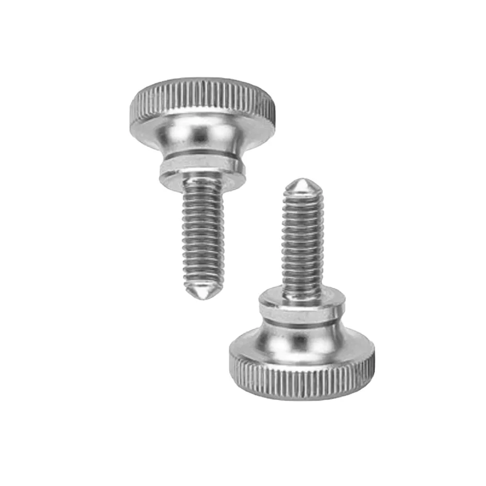 Easy to Use 2pcs GB834 304 Stainless Steel Knurl Head Hand Tighten Glass Lock Thumb Screw Quick and Convenient Tightening
Easy to Use 2pcs GB834 304 Stainless Steel Knurl Head Hand Tighten Glass Lock Thumb Screw Quick and Convenient Tightening