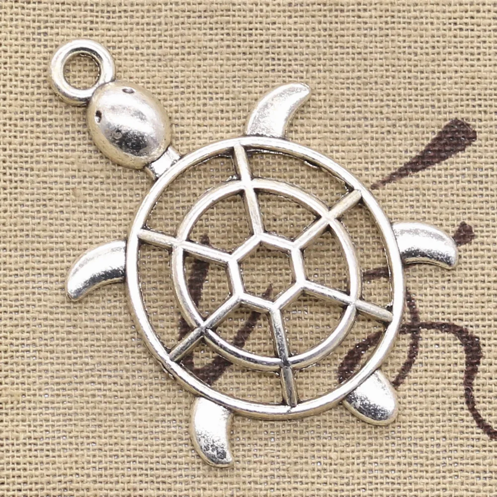 3pcs Charms Hollow Turtle Tortoise 56x37mm Antique Silver Color Pendants Making DIY Handmade Tibetan Finding Jewelry
3pcs Charms Hollow Turtle Tortoise 56x37mm Antique Silver Color Pendants Making DIY Handmade Tibetan Finding Jewelry