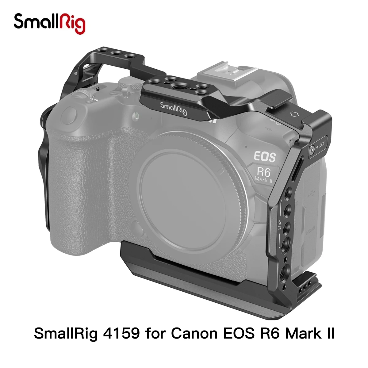 Клетка SmallRig 4159 для камеры Canon EOS R6 Mark II с двойными направляющими NATO, быстросъемная пластина, Холодный башмак для телефона
Клетка SmallRig 4159 для камеры Canon EOS R6 Mark II с двойными направляющими NATO, быстросъемная пластина, Холодный башмак для телефона