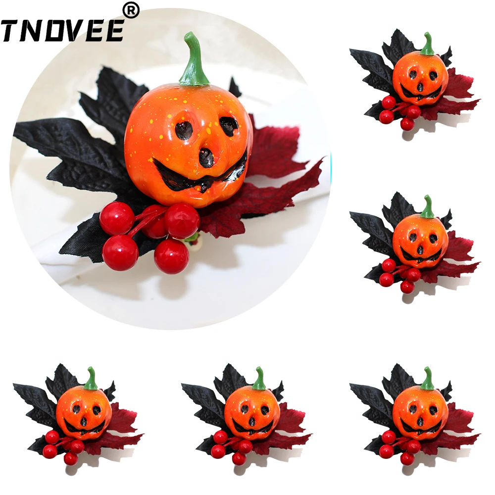 8PCS Halloween Napkin Rings Handmade Pumpkin Maple Leaf Napkin Rings Holde for Fall Thanksgiving Family Gatherings ERH132
8PCS Halloween Napkin Rings Handmade Pumpkin Maple Leaf Napkin Rings Holde for Fall Thanksgiving Family Gatherings ERH132