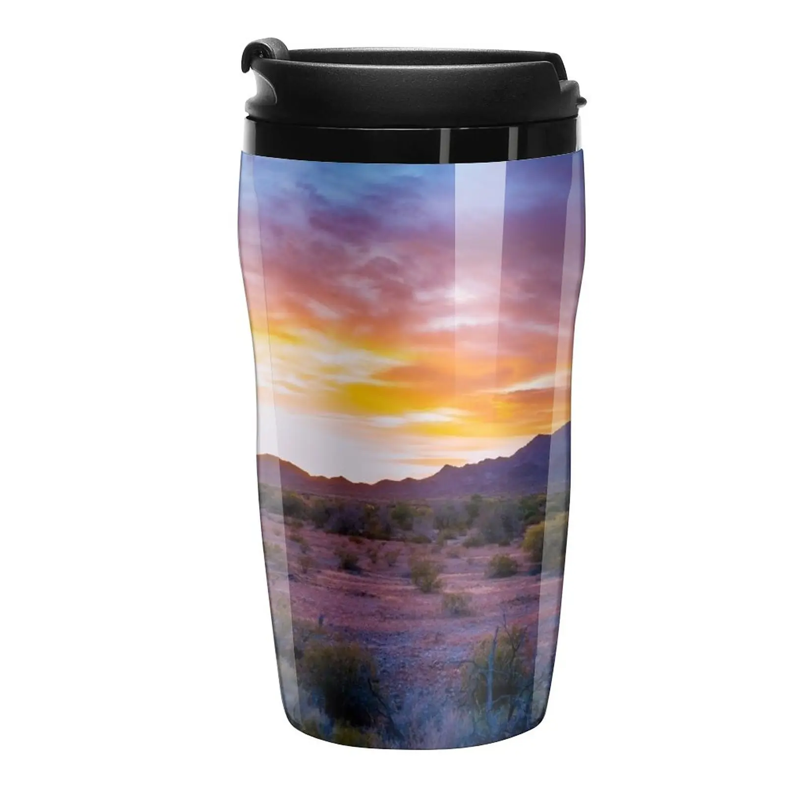 

Desert Sunset in Quartzsite Arizona Travel Coffee Mug Sets Of Te And Coffee Cups Thermal Cup For Coffee