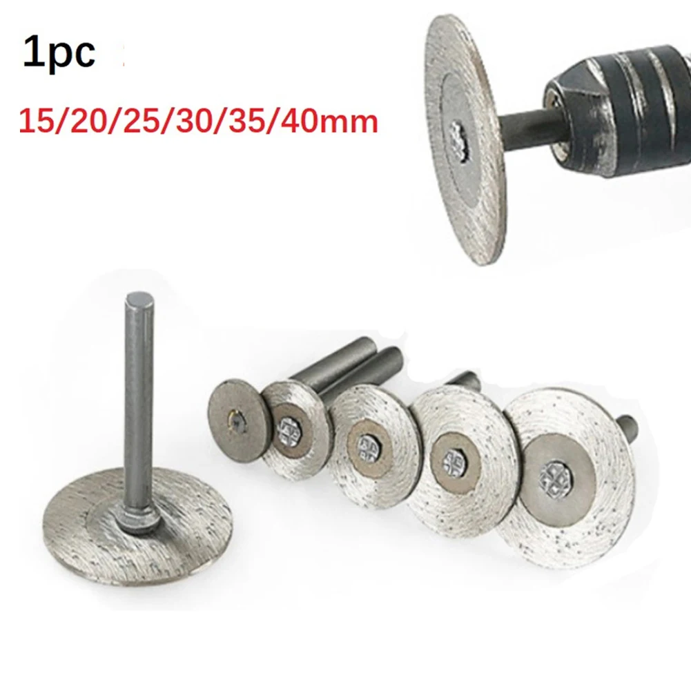 With Mandrel Cutting Blade Disc 5/20/25/30/35/40mm Wood Metal Stone Cutting Cutting Disc Power Toos Rotary Tool
With Mandrel Cutting Blade Disc 5/20/25/30/35/40mm Wood Metal Stone Cutting Cutting Disc Power Toos Rotary Tool