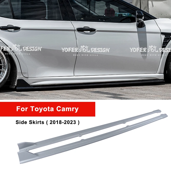 Yofer factory wholesale car bumpers diffuser aprons primer exterior side skirts aprons accessories for Toyota Camry
Yofer factory wholesale car bumpers diffuser aprons primer exterior side skirts aprons accessories for Toyota Camry