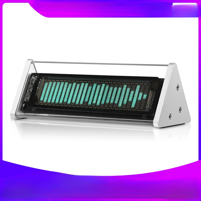 VFD screen music spectrometer, sound control level light, Bluetooth receiver, desktop retro clock, audio switching 
VFD screen music spectrometer, sound control level light, Bluetooth receiver, desktop retro clock, audio switching