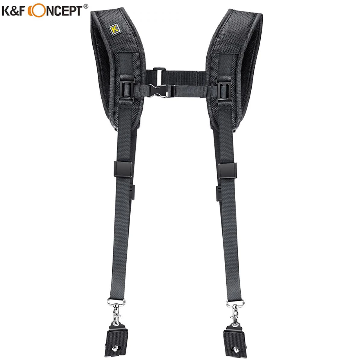 

K&F CONCEPT Double Strap Adjustable Digital Camera Double Shoulder Quick Release Camera Strap Camcorder Straps