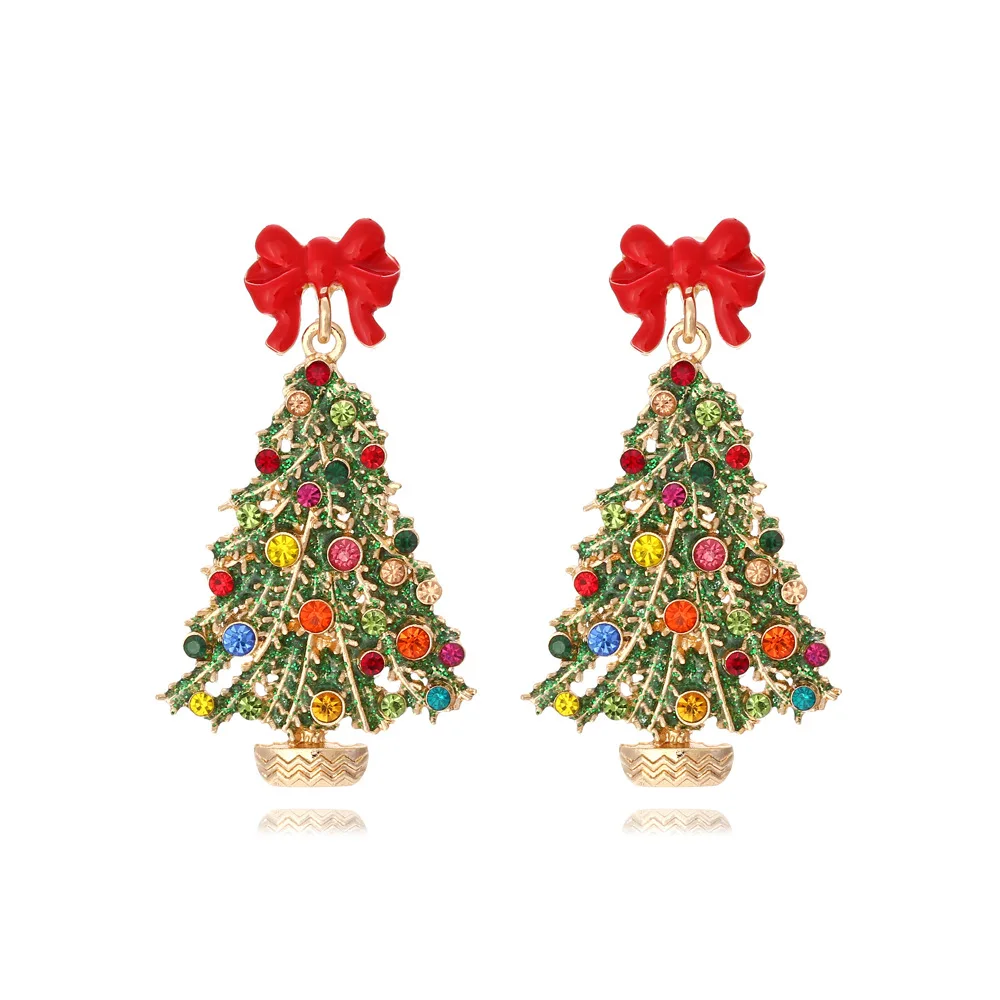 Cute Bow Christmas Tree Earrings Jewelry Trends 2023 Fashion Christmas Accessories For Women Wholesale
Cute Bow Christmas Tree Earrings Jewelry Trends 2023 Fashion Christmas Accessories For Women Wholesale