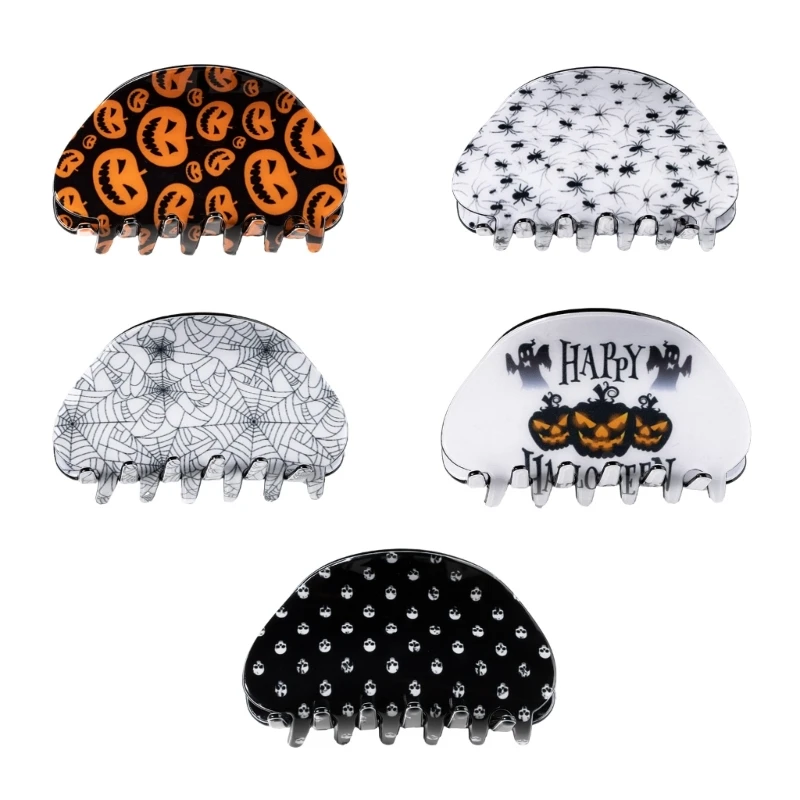 Halloween Hair Claw Clips Unique Skull Head Sharks Claw Pumpkin Spiders Net Hair Jaw Clips Dress up and Theme Hair Clips
Halloween Hair Claw Clips Unique Skull Head Sharks Claw Pumpkin Spiders Net Hair Jaw Clips Dress up and Theme Hair Clips