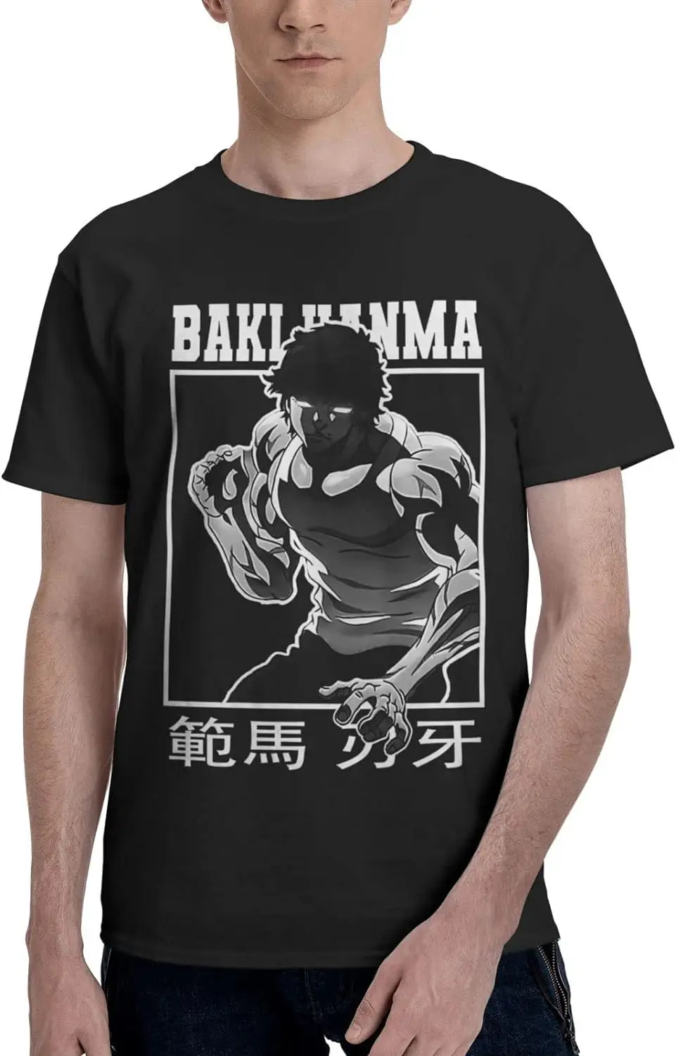 Футболка Baki The Grappler Baki Hanma мужская летняя хлопковая Удобная футболка с круглым вырезом и коротким рукавом
Футболка Baki The Grappler Baki Hanma мужская летняя хлопковая Удобная футболка с круглым вырезом и коротким рукавом