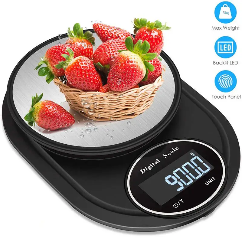 Household Multi-Function Kitchen Scale 22Lb/10Kg 0.1G Precision Food Diet Scale for Cooking Baking Multifunctional Measure Tools
Household Multi-Function Kitchen Scale 22Lb/10Kg 0.1G Precision Food Diet Scale for Cooking Baking Multifunctional Measure Tools