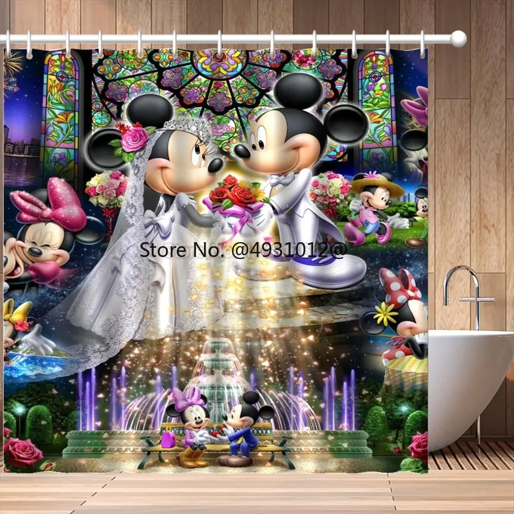 2023 Disney Shower Bathroom Curtain Mickey Mouse 3D Printed Fabric Pastel Toilet Door Curtains Modern Cartoon Cortina
2023 Disney Shower Bathroom Curtain Mickey Mouse 3D Printed Fabric Pastel Toilet Door Curtains Modern Cartoon Cortina