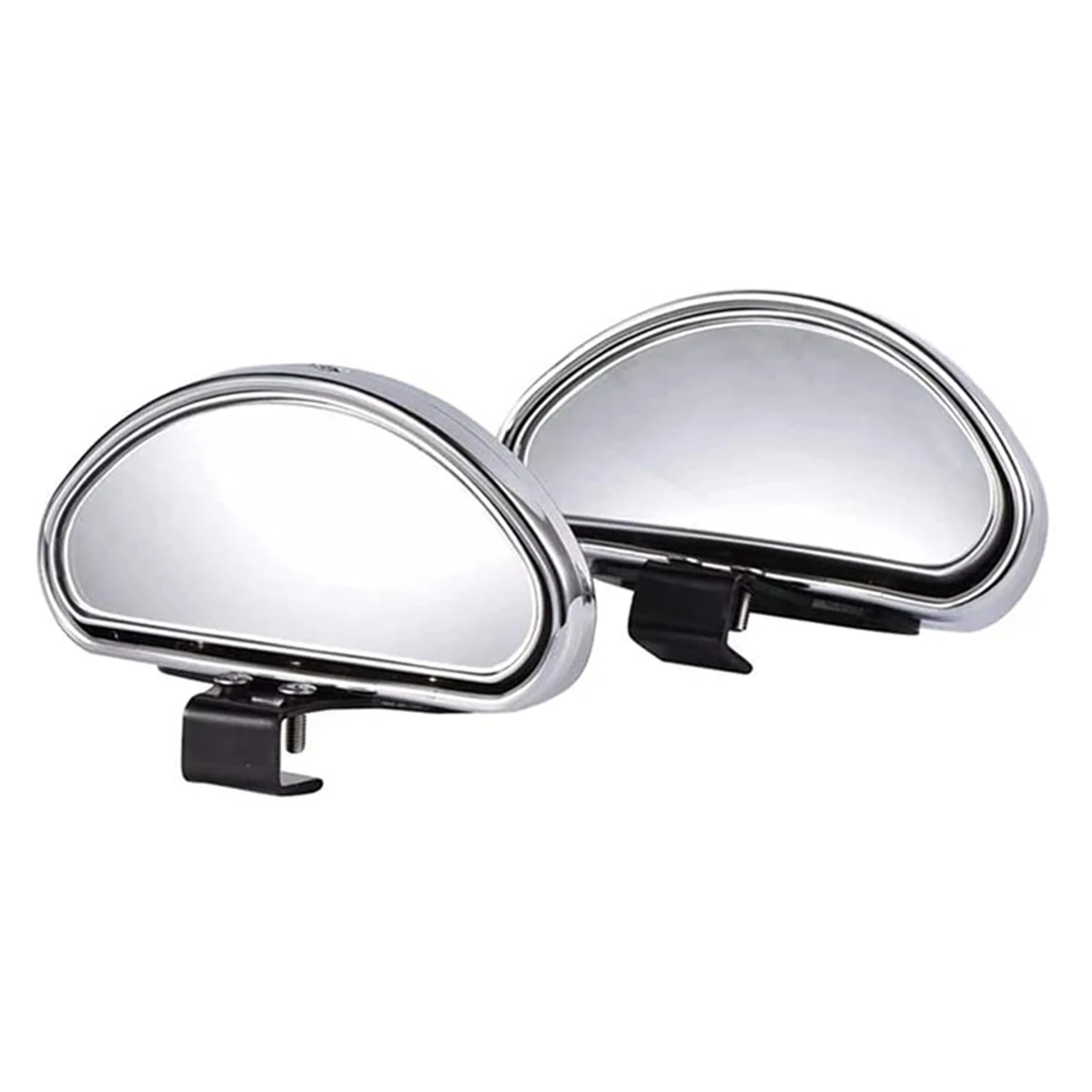 

Car Blind Spot Mirror, Wide Angle Convex 360 Degree Rotation Adjustable Rearview Mirror 2PCS (Silver)