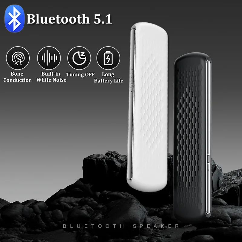 Pocket Bluetooth Speaker Bone Conduction Wireless Stereo Soundbar Under Pillow Music Box Built-in White Noise Improve Sleep Sale
Pocket Bluetooth Speaker Bone Conduction Wireless Stereo Soundbar Under Pillow Music Box Built-in White Noise Improve Sleep Sale