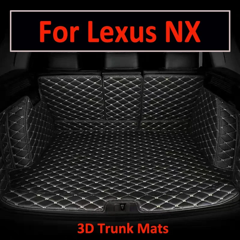 

Хорошее качество! Полноразмерные коврики для багажника автомобиля Lexus NX 450h 2022, прочные коврики для багажника, коврики для груза, коврики для заднего багажника