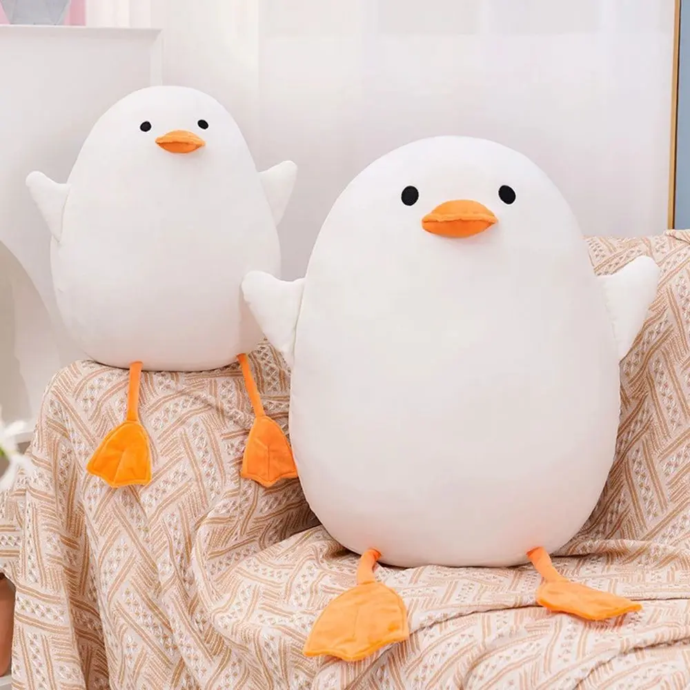 

Kids Appease Doll Soft Toy Cartoon Room Decoration Sofa Cushion Plush Pillow Stuffed Toy White Duck Plush Toy Animal Pillow