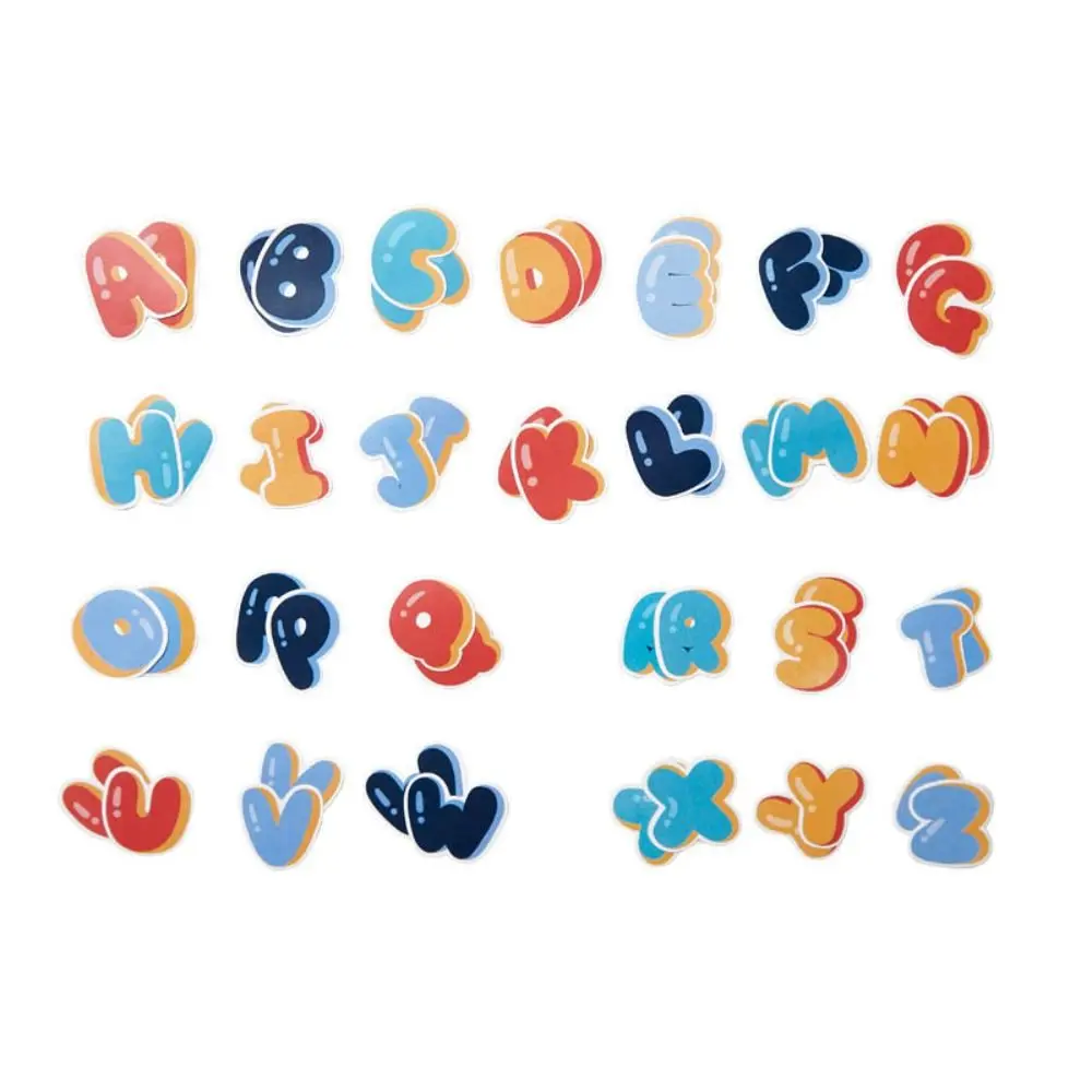

26 English Alphabet Alphabet Sticker Marking Hand Account DIY Crafts Decorative Sticker Scrapbooking Number Sticker Albums