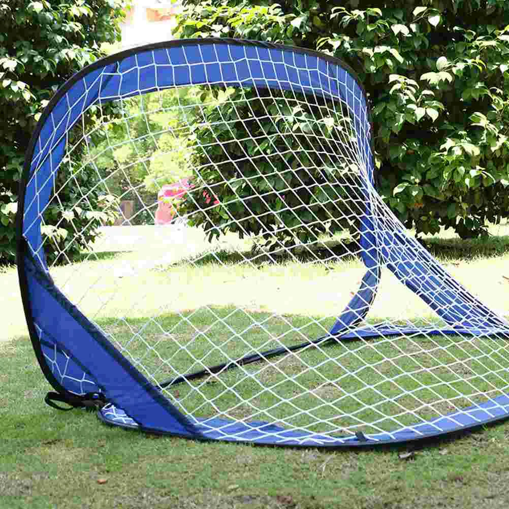 

Kids Children Foldable Football Gate Net Goal Ball Practice Soccer Training Portable Mini Gate Net for Outdoor Indoor Fun Game