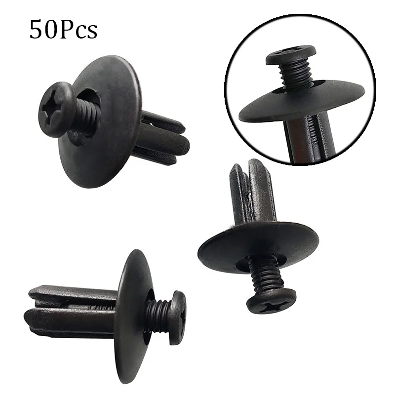 50pcs 8mm Hole Universal Push Type Retainer Car Roof Fender Nylon Fastener Clips Interior Accessories Auto Fastener Clip
50pcs 8mm Hole Universal Push Type Retainer Car Roof Fender Nylon Fastener Clips Interior Accessories Auto Fastener Clip