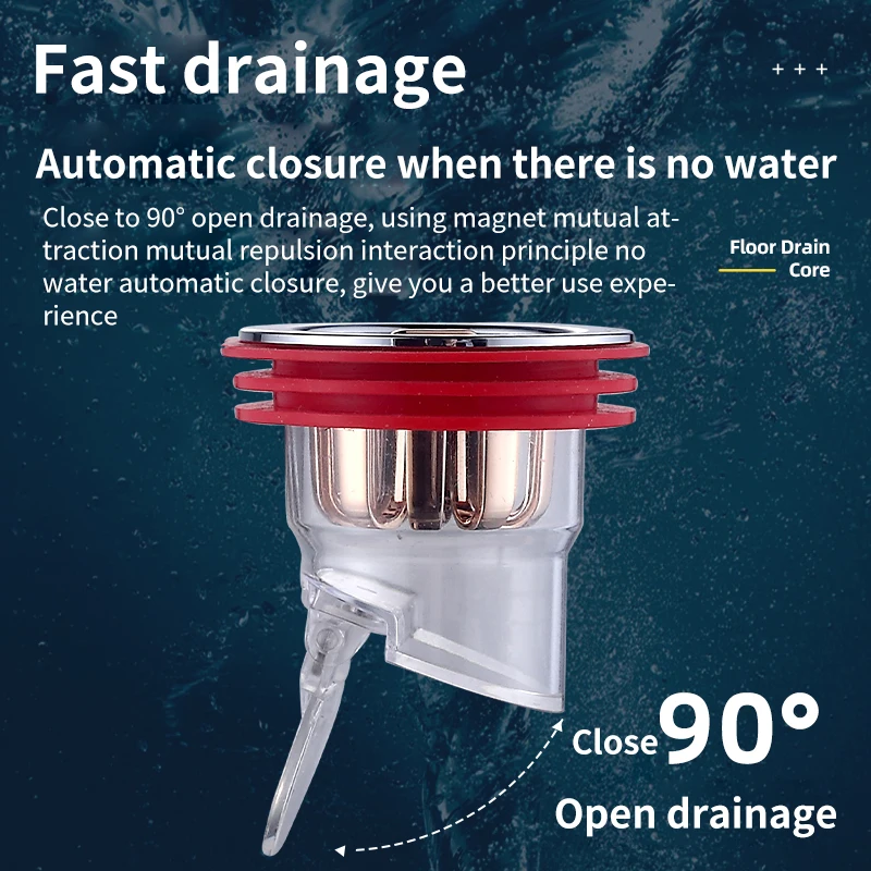 Odor Proof Floor Drain Core Silicone Shower Floor Drain Plug Insect Proof Odor Proof Hairpin Plug Kitchen Bathroom Toilet Sewer
Odor Proof Floor Drain Core Silicone Shower Floor Drain Plug Insect Proof Odor Proof Hairpin Plug Kitchen Bathroom Toilet Sewer