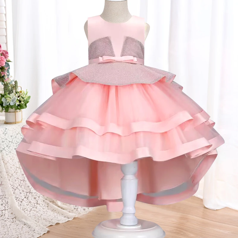 New Girl Princess's birthday party banquet shoulder strap dress Flower Girl's wedding lace hollow sleeve party dress vestidos
New Girl Princess's birthday party banquet shoulder strap dress Flower Girl's wedding lace hollow sleeve party dress vestidos
