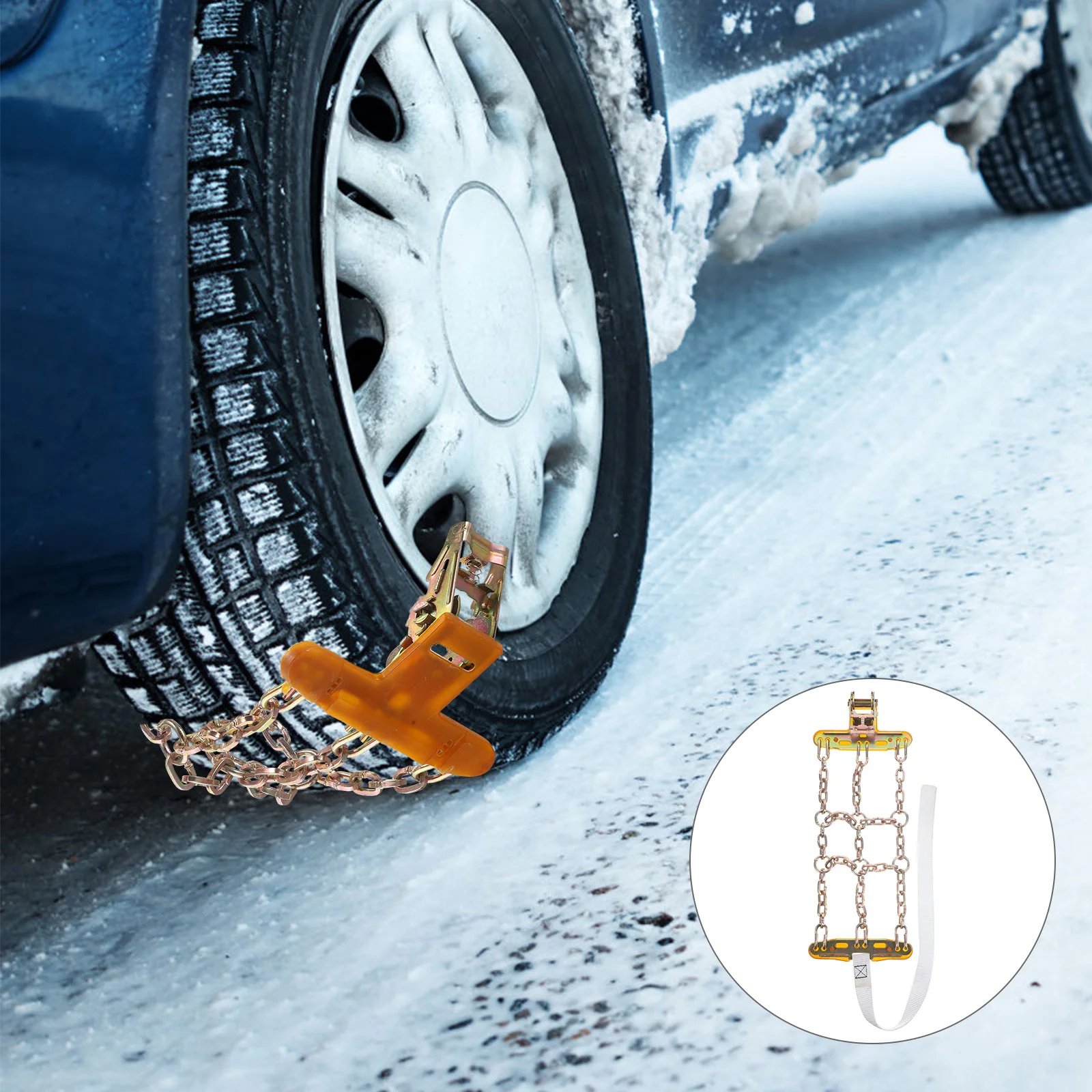 Car Chain For Snow Automobile Emergency Snow Chain Truck Safety Tire Chain
Car Chain For Snow Automobile Emergency Snow Chain Truck Safety Tire Chain