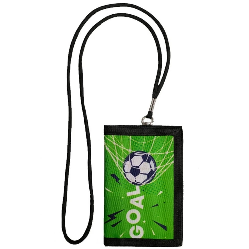 Kids Football Wallet for Boy with Lanyard Zippered Coin Pocket Trifold Toddler Wallet Card Holders Purse Birthday Gifts
Kids Football Wallet for Boy with Lanyard Zippered Coin Pocket Trifold Toddler Wallet Card Holders Purse Birthday Gifts