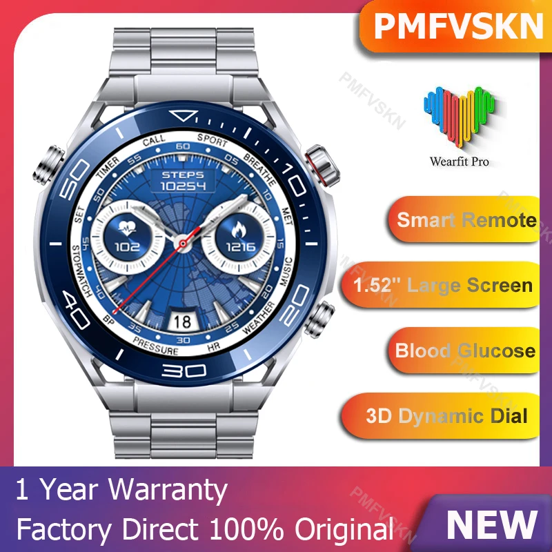 2023 Smart Watch HW5 Max 1.52" HD Large Screen Blood Glucose Bluetooth Call Waterproof Men Women Smartwatch Heart Rate Monitor
2023 Smart Watch HW5 Max 1.52" HD Large Screen Blood Glucose Bluetooth Call Waterproof Men Women Smartwatch Heart Rate Monitor