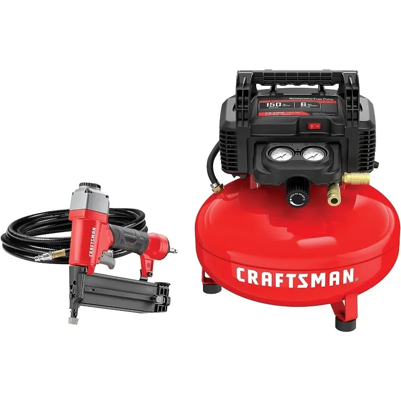 CRAFTSMAN Air Compressor Combo Kit, 1 Tool (CMEC1KIT18) 
CRAFTSMAN Air Compressor Combo Kit, 1 Tool (CMEC1KIT18)