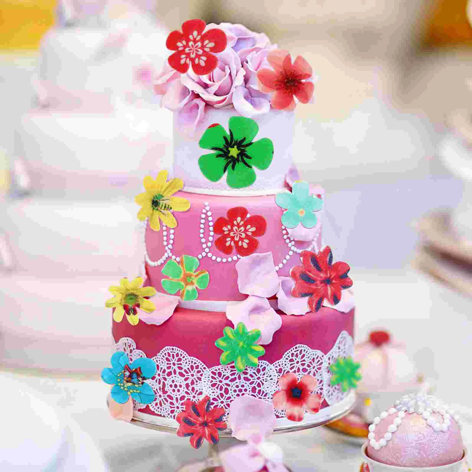 Edible Cupcake Topper Flowers for Food Wedding Decorations Wafer Earth Tones Birthday Cakes
Edible Cupcake Topper Flowers for Food Wedding Decorations Wafer Earth Tones Birthday Cakes