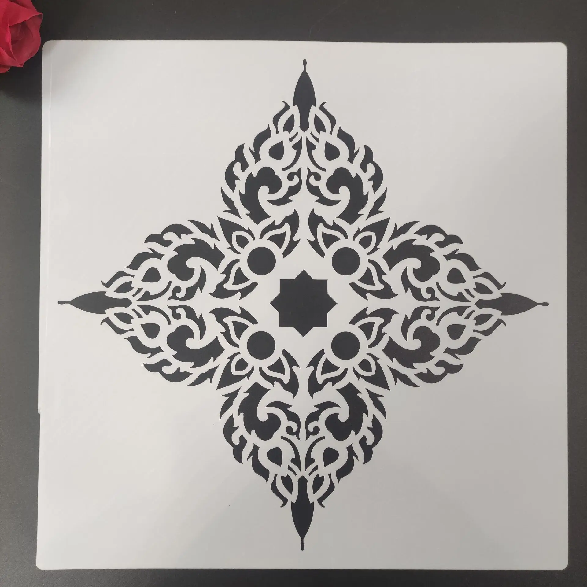 30 *30cm Large Mandala Geometry DIY Wall Painting Layering Stencils Scrapbook Coloring Embossing Album Decorative Template N16
30 *30cm Large Mandala Geometry DIY Wall Painting Layering Stencils Scrapbook Coloring Embossing Album Decorative Template N16