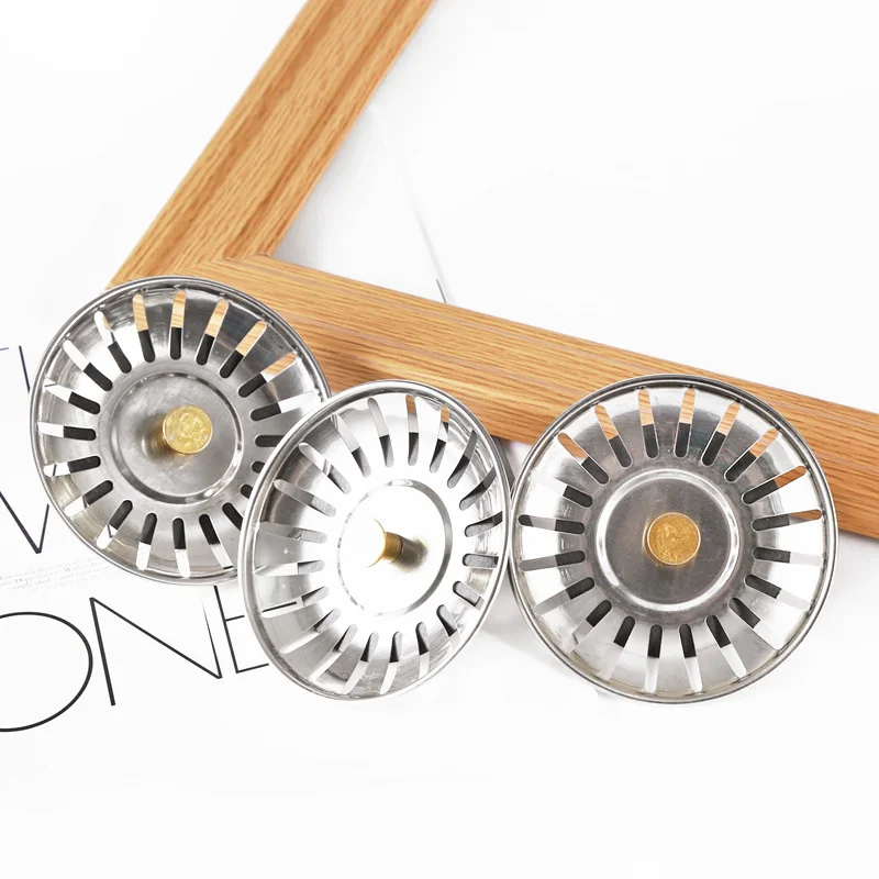 Sink Strainer Drains Filter Stainless Steel Kitchen gadgets Accessories Stopper Waste Plug Bathroom Lavabo Hair Colander Catcher
Sink Strainer Drains Filter Stainless Steel Kitchen gadgets Accessories Stopper Waste Plug Bathroom Lavabo Hair Colander Catcher