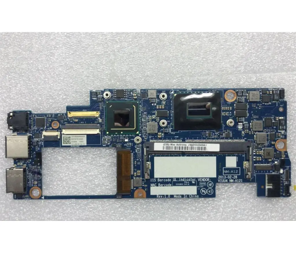 NM-A121 Main Board For Lenovo YOGA 11S Notebook Motherboard CPU I3-3229Y CPU 90003059 DDR3 100% Test Work
NM-A121 Main Board For Lenovo YOGA 11S Notebook Motherboard CPU I3-3229Y CPU 90003059 DDR3 100% Test Work