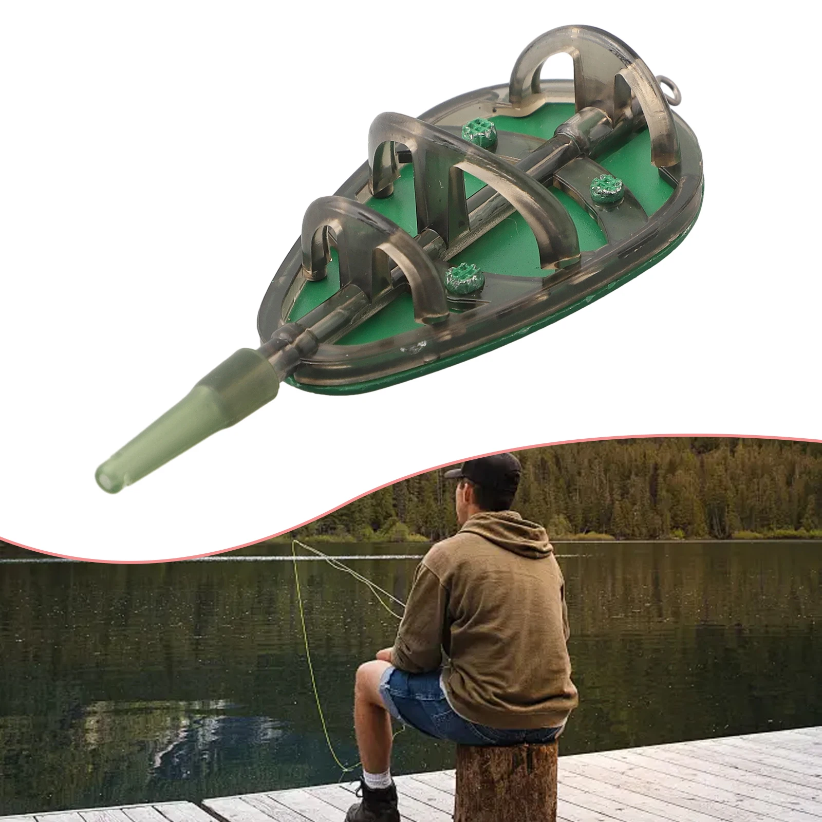 1pc 20g-100g Fishing Feeder Mould Inline Method Feeder Or Mould For Carp Fishing Tackle Tool Method Feeder Fishing Accessories
1pc 20g-100g Fishing Feeder Mould Inline Method Feeder Or Mould For Carp Fishing Tackle Tool Method Feeder Fishing Accessories