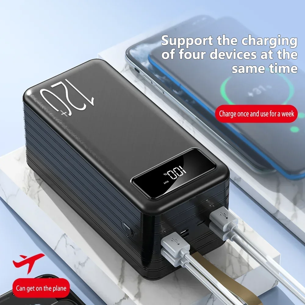 Latest Fast Charging 120000mAh Power Pack Large Capacity Mobile Power Universal 5V3A Fast Charging
Latest Fast Charging 120000mAh Power Pack Large Capacity Mobile Power Universal 5V3A Fast Charging