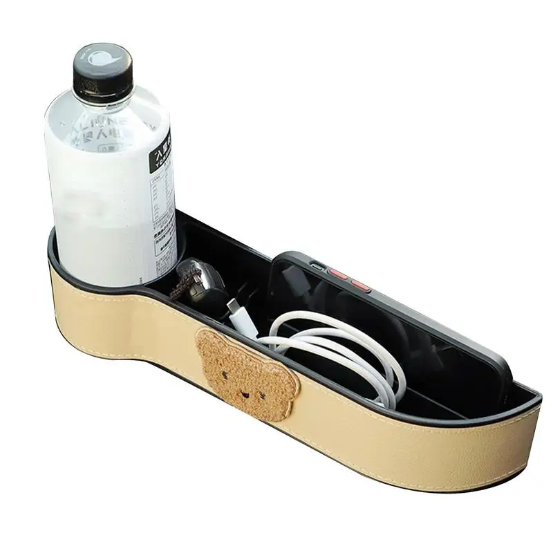 Car Seat Gap Filler Auto PU Leather Console Organizer With Cup Holder Seat Gap Storage Box For Phones Keys Cards Wallet
Car Seat Gap Filler Auto PU Leather Console Organizer With Cup Holder Seat Gap Storage Box For Phones Keys Cards Wallet