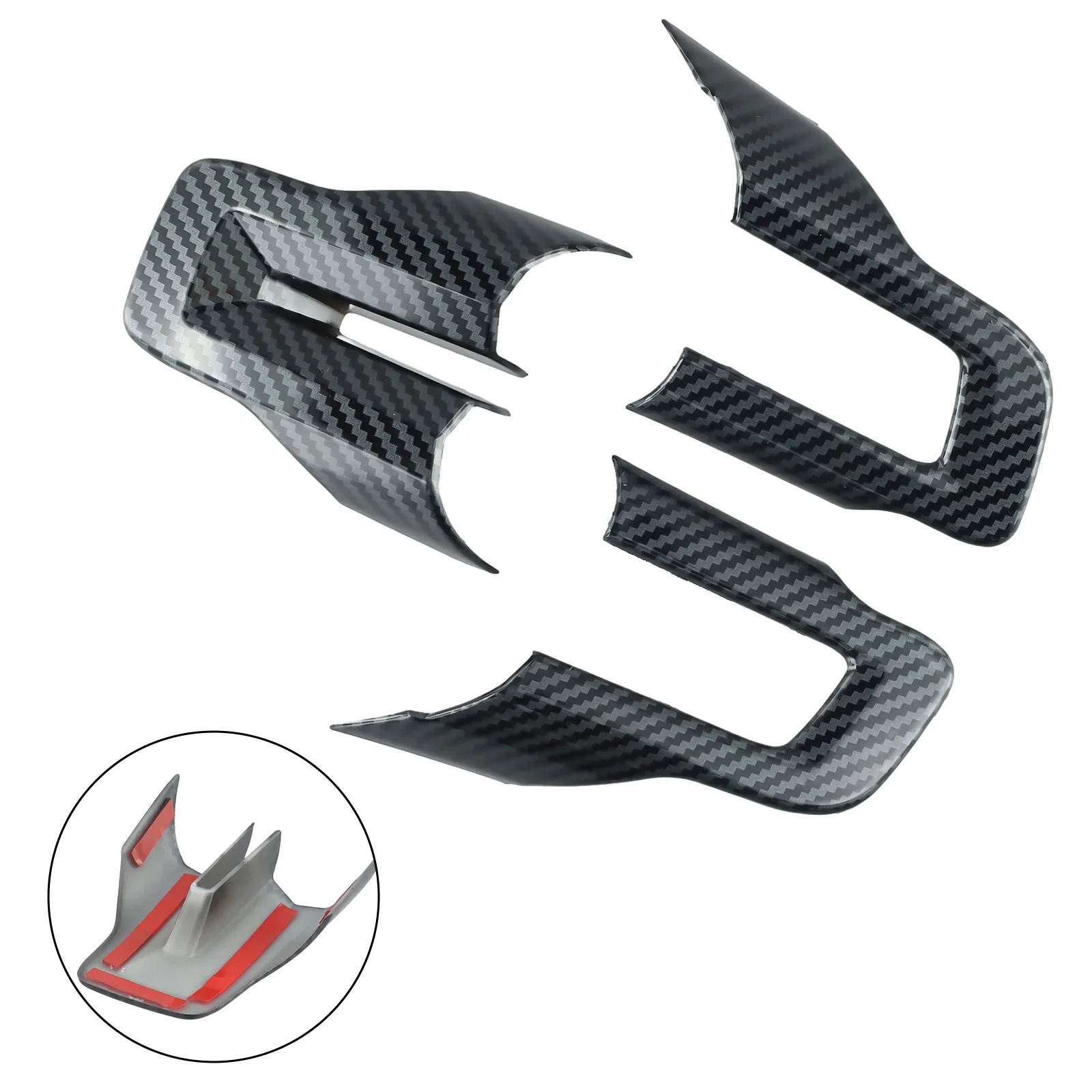 Part Cover Trim Carbon Fiber Interior 3pcs ABS Accessories Cover Trim Steering Wheel 2015-2019 Brand New Durable
Part Cover Trim Carbon Fiber Interior 3pcs ABS Accessories Cover Trim Steering Wheel 2015-2019 Brand New Durable