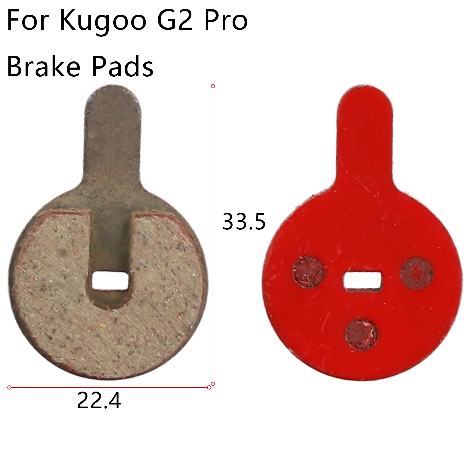 1 Pair Metal Brake Pads For Kugoo G2 Pro Electric Scooter BOLI BB8 NOVELA YINXING BOLIDS Cycling Parts 33.5x22.4mm
1 Pair Metal Brake Pads For Kugoo G2 Pro Electric Scooter BOLI BB8 NOVELA YINXING BOLIDS Cycling Parts 33.5x22.4mm