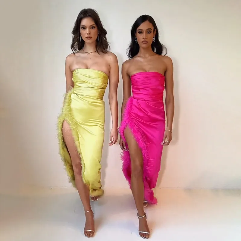 Beach Exit Dress Cover Up Swim Suit Bikini For Women Summer New Slit Wipe Hollow Sexy Backless Hair Satin Female Solid Spandex
Beach Exit Dress Cover Up Swim Suit Bikini For Women Summer New Slit Wipe Hollow Sexy Backless Hair Satin Female Solid Spandex