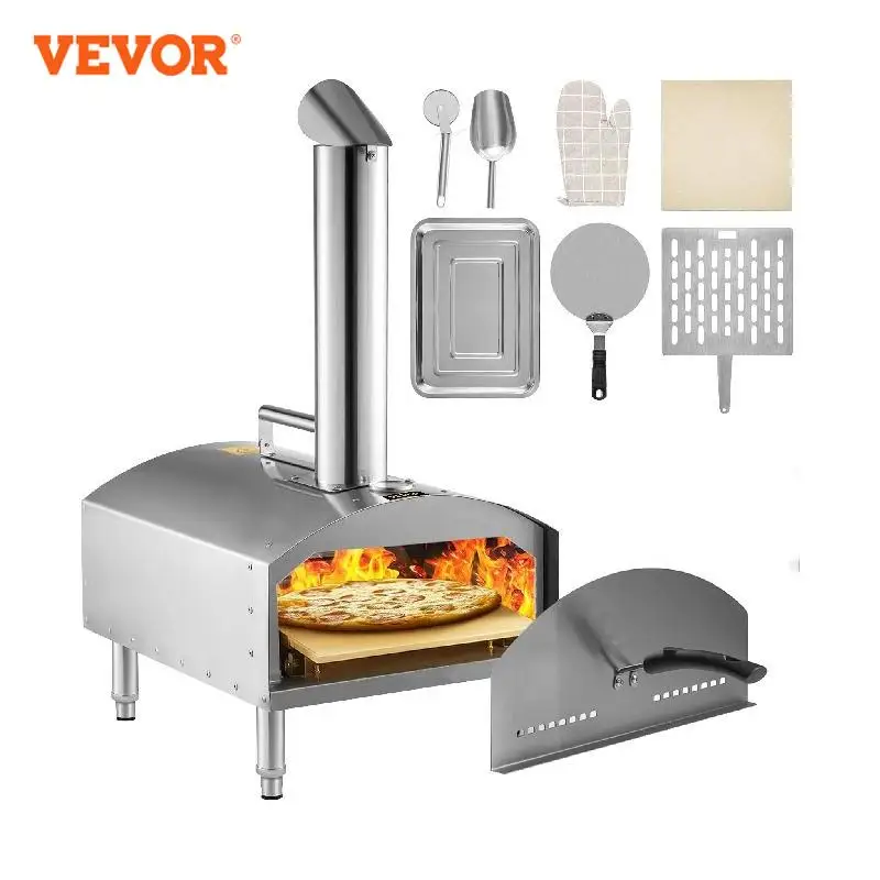 VEVOR 12" портативная печь для пиццы на дровах из пищевой нержавеющей стали для пикников на открытом воздухе пикников выпечки пиццы Хлеба креве...
VEVOR 12" портативная печь для пиццы на дровах из пищевой нержавеющей стали для пикников на открытом воздухе пикников выпечки пиццы Хлеба креве...