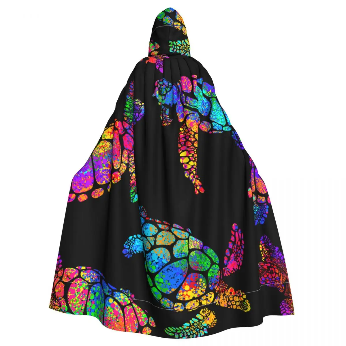 Sea Turtle With Ocean Waves In The Style Of Boho Adult Cloak Cape Hooded Medieval Costume Witch Wicca Elf Purim Carnival Party
Sea Turtle With Ocean Waves In The Style Of Boho Adult Cloak Cape Hooded Medieval Costume Witch Wicca Elf Purim Carnival Party