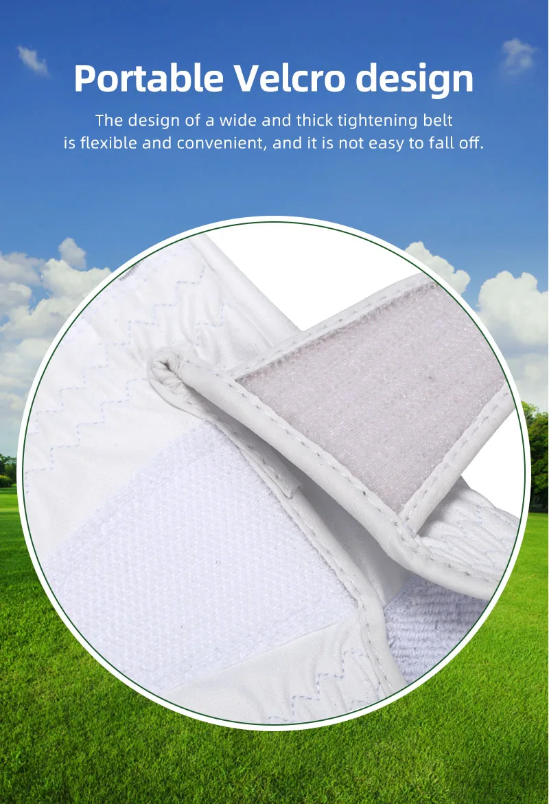 Golf Gloves Men's Glove Left/Right Hand Soft white Dark Grey 2 color particles Breathable Namib Swing Putting Training Gloves Golf Gloves Men's Glove Left/Right Hand Soft white Dark Grey 2 color particles Breathable Namib Swing Putting Training Gloves