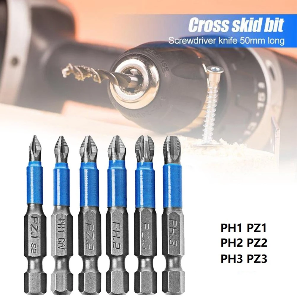 Screwdriver Bit Cross Anti Slip Drill Bit Batch Head Screwdriver Set PH1 PH2 PH3 PZ1 PZ2 PZ3 Strong Magnetic Wind Batch Head Bit
Screwdriver Bit Cross Anti Slip Drill Bit Batch Head Screwdriver Set PH1 PH2 PH3 PZ1 PZ2 PZ3 Strong Magnetic Wind Batch Head Bit