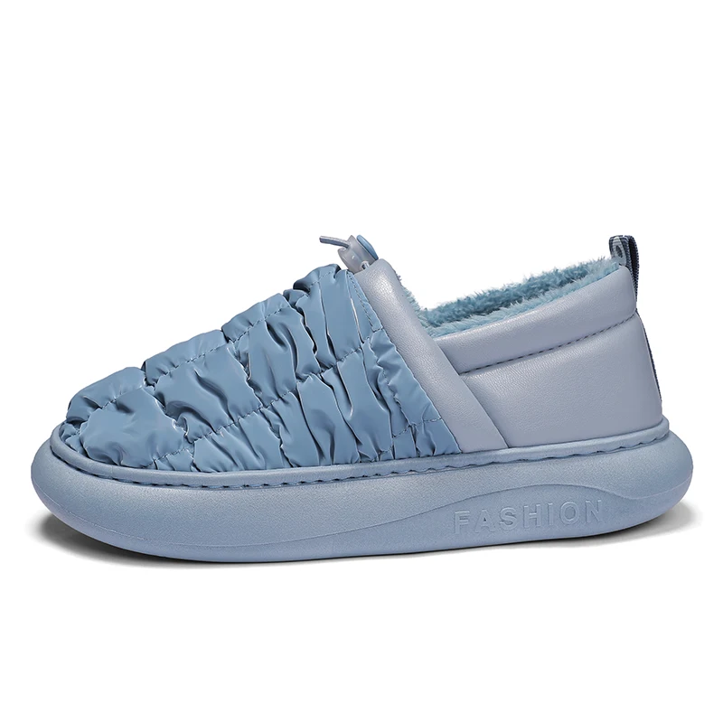 Winter Men's Slippers EVA Ultra-light Sole Comfortable and Warm Cotton Slippers Fashionable and Versatile Plus Velvet Slippers
Winter Men's Slippers EVA Ultra-light Sole Comfortable and Warm Cotton Slippers Fashionable and Versatile Plus Velvet Slippers
